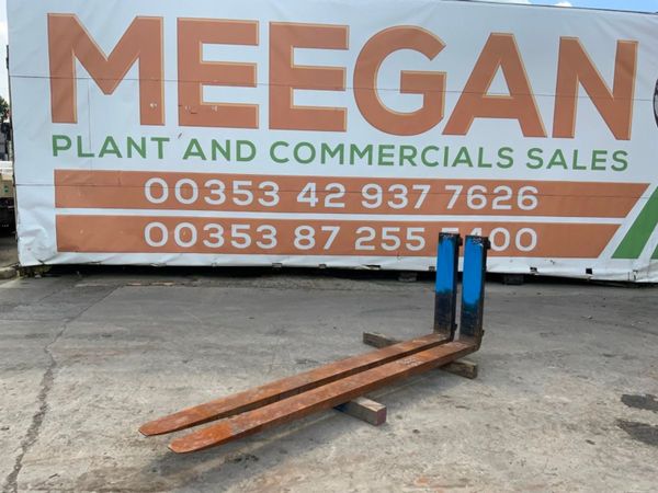 2400mm EXTENDED  FORKS...25" CARRIAGE....1125. 271230629