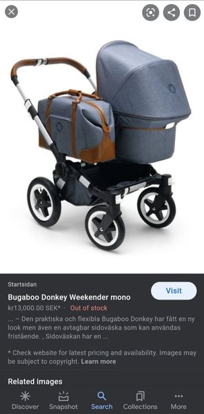 Bugaboo donkey clearance twin travel bag