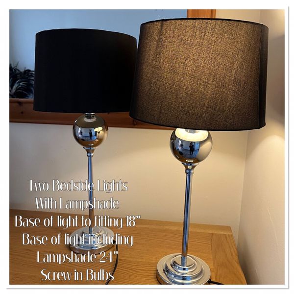 two bedside lamps 9 All Sections Ads For Sale in Ireland DoneDeal