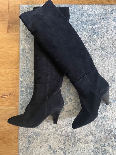 Ladies black hot sale high boots