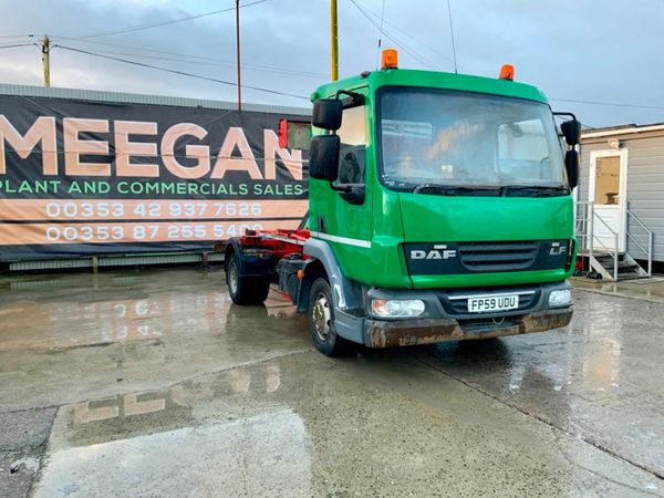 DAF LF 7.5t Hook Loader Skip Truck 284114959