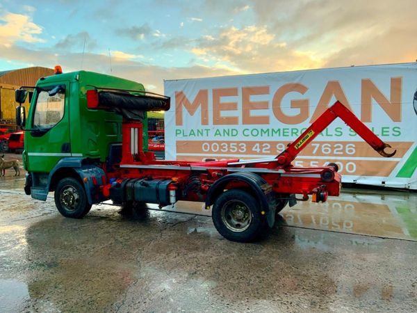 DAF LF 7.5t Hook Loader Skip Truck 284114964