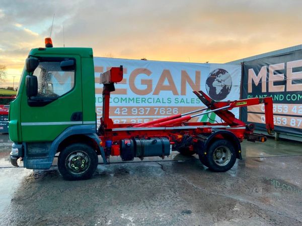 DAF LF 7.5t Hook Loader Skip Truck 284114968