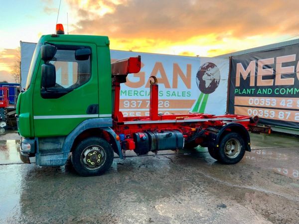 DAF LF 7.5t Hook Loader Skip Truck 284114963