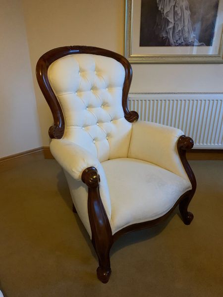 Antique grand arm chairs for sale in Co. Louth for 1 000 on DoneDeal