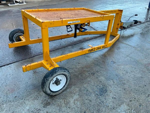 SINGLE AXLE BRAKED TRAILER ASSEMBLY. 284475215