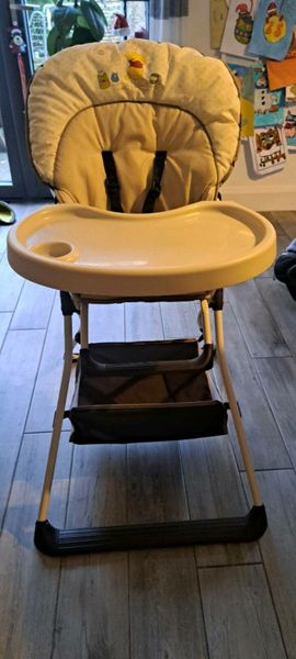 Winnie the pooh wooden high chair hot sale