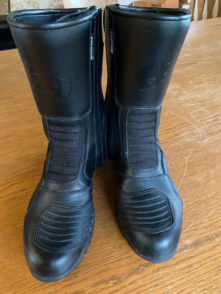 Ladies motorbike boots size on sale 5