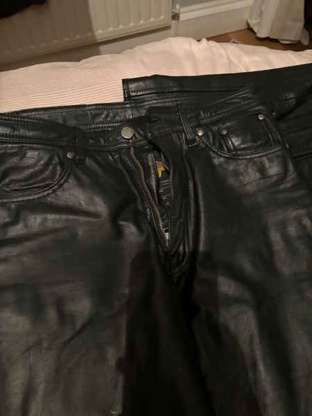 Harley davidson leather on sale pants