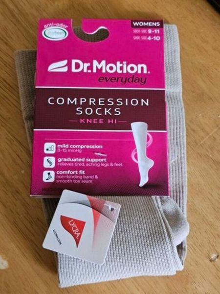 Knee-High Compression Socks For Women, Dr. Motion