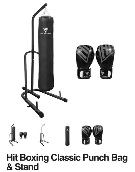 Used heavy bag stand best sale for sale