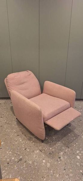 Ikea pink recliner online chair