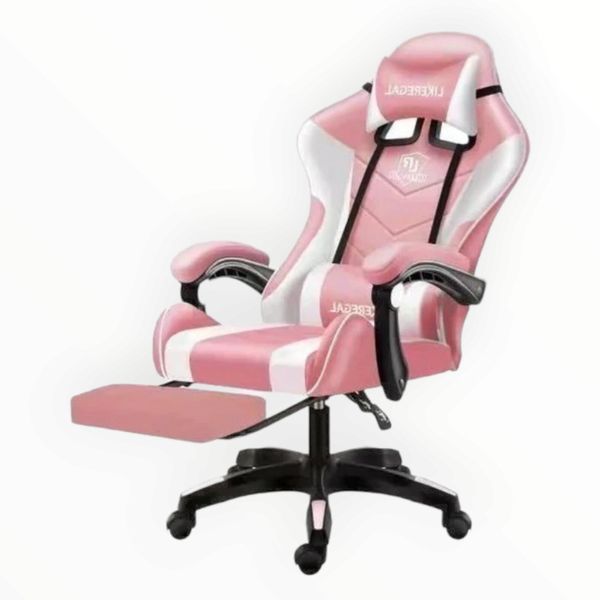 Gaming chair 2025 with back massager