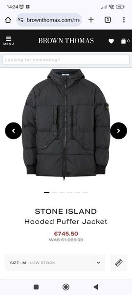 Second hand stone 2024 island jackets for sale