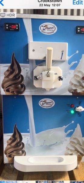 Second hand soft serve ice cream machine for online sale