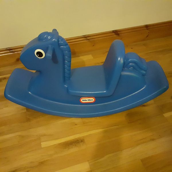 Argos little tikes rocking cheap horse blue