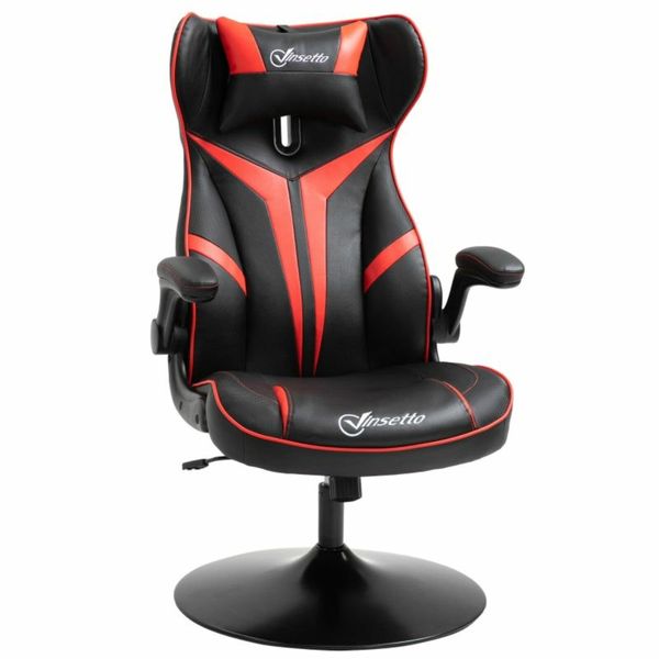 Vinsetto Black Red Gaming Chair, Faux Leather wi for sale in Co. Dublin
