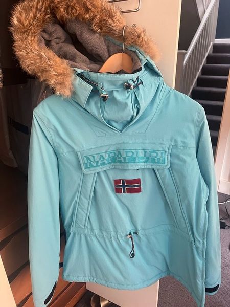 Napapijri on sale fur jacket