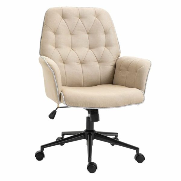 Vinsetto tufted desk discount chair