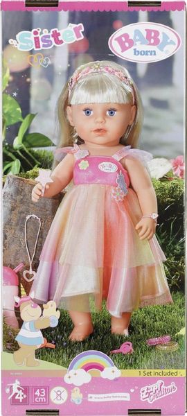 Cheapest baby deals born sister doll