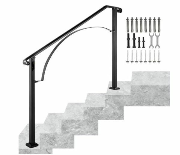 Handrail Arch 4 Fits 4 or 5 Steps Matte Black for sale in Co. Dublin for €170 on DoneDeal