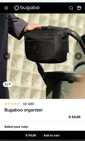 Bugaboo on sale buggy organiser