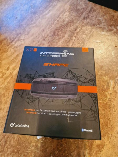 Interphone shape bluetooth headset x2 for sale in Co. Meath for 80