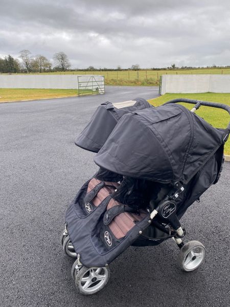 Double buggy for sale in Co. Galway for 110 on DoneDeal