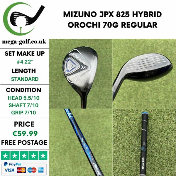 Mizuno jpx 825 hybrid hot sale 3