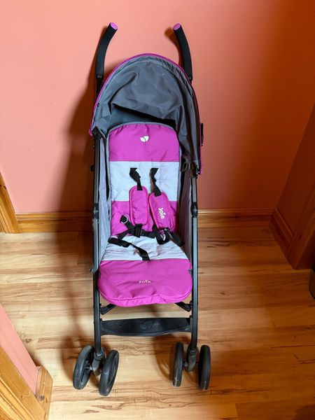 Joie nitro hotsell stroller charcoal pink