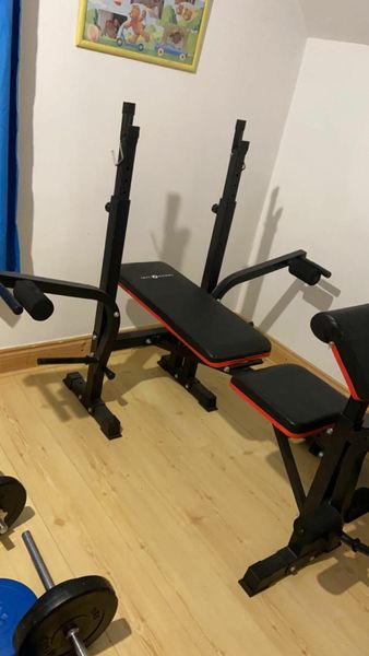 Multi functional weight bench for sale in Co. Carlow for 200 on