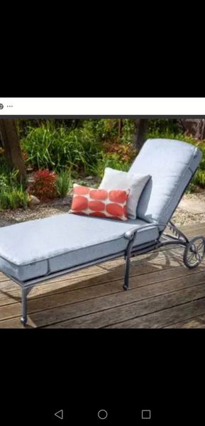 Cast aluminium sun loungers cheap