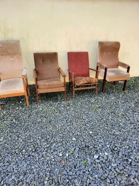 Vintage armchairs for online sale