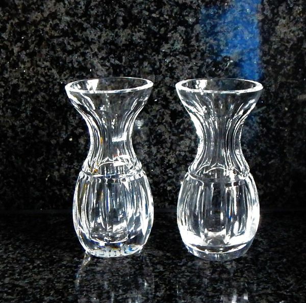 Pair of Vintage Waterford Crystal Bud Vases for sale in Co. Waterford