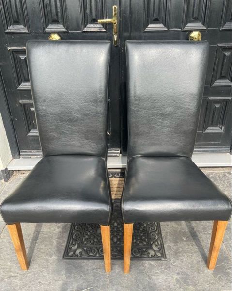 High back dining discount chairs for sale