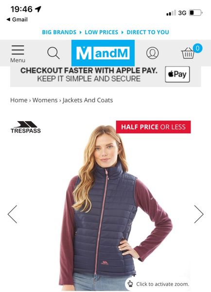 Ladies sleeveless jacket for sale in Co. Wexford for 15 on DoneDeal