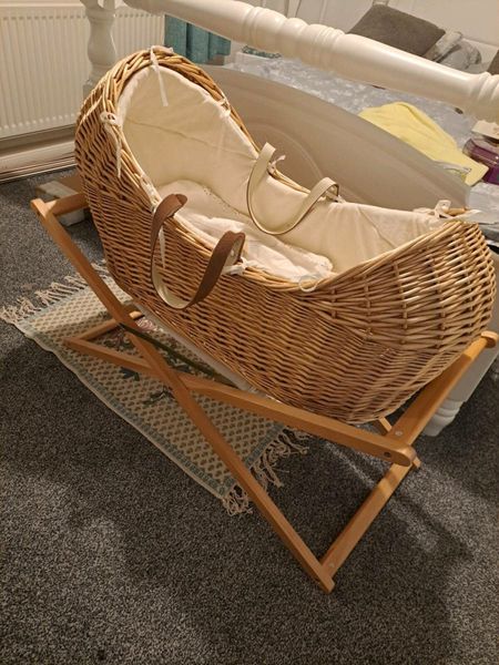 Mothercare moses shop basket fitted sheets