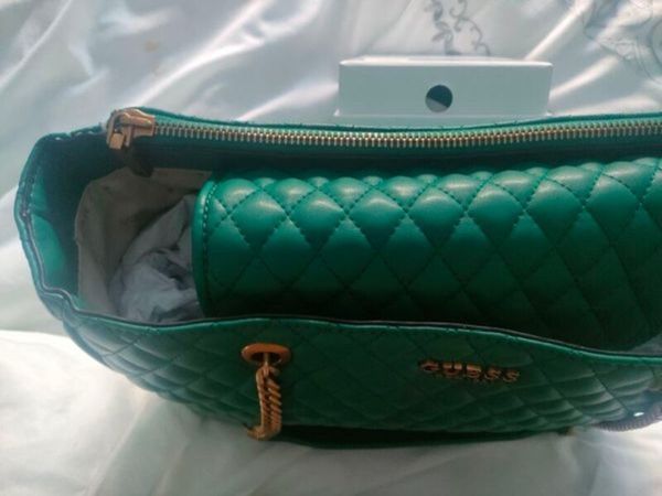 Guess on sale bags green