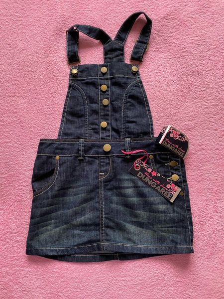 Dungaree dress clearance sale