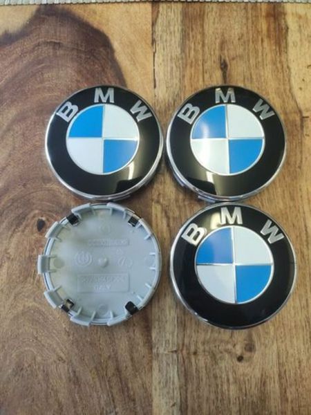BMW WHEEL CENTRE HUB CAPS x 4 68mm 1 2 3 4 5 serie for