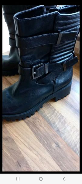 Nine west cheap biker boots