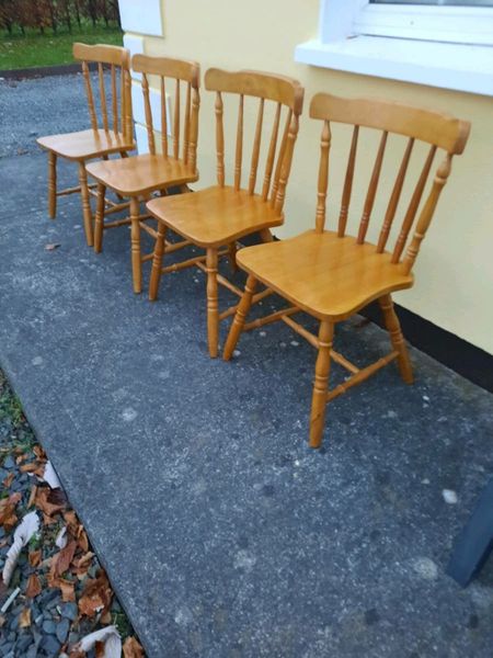 Kitchen chairs for sale in Co. Kildare for 35 on DoneDeal