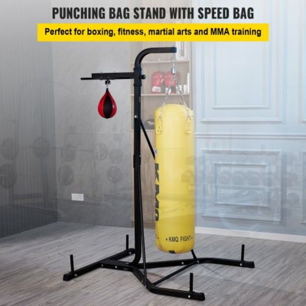 Punching bag stand for hot sale sale