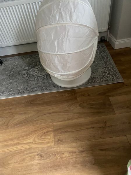 Ikea kids swivel egg chair for sale in Co. Wexford for 40 on DoneDeal