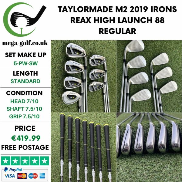 Taylormade m2 sales steel irons 2019