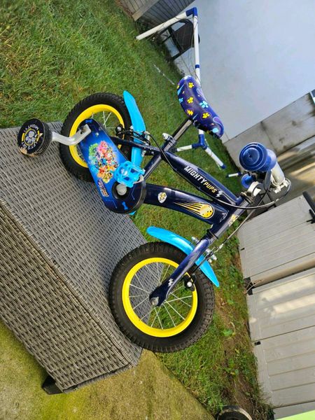 Paw patrol mighty pups hot sale bike