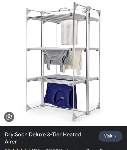 Lakeland 3 tier airer new arrivals