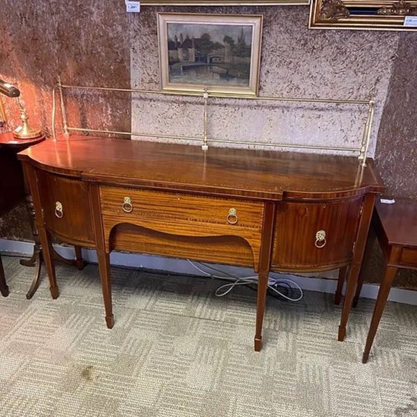 Super quality Edwardian brass top sideboard for sale in Co. Kildare