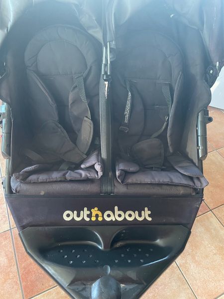 Out and about shop double buggy for sale