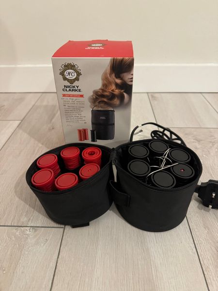 Nicky clarke outlet heated rollers